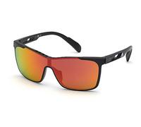 Adidas Sport Unisex SP0019 01L Sunglasses Plastic Black lucid Red Mask Normal