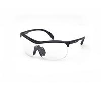 Adidas Sport Unisex SP0043 02B Sunglasses Injected Black-opaque Grey Mask Photochromatic Shaded