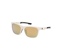 Adidas Sport Unisex SP0091 21G Sunglasses Injected White Brown Squared Normal