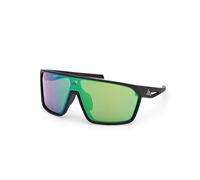Adidas Sport Unisex SP0108 02Q Sunglasses Injected Black Green Mask Normal