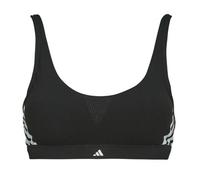 adidas Sports bras ACTIVE ESSENTIALS COTTON 3 STRIPES in Black EU L