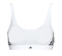 adidas Sports bras ACTIVE ESSENTIALS COTTON 3 STRIPES in White EU XL