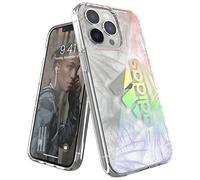 adidas Sports Case Designed for iPhone 13 Pro 6.1, Drop Tested Cases, Shockproof Raised Edges, Original Protective Case, Holographic Palm Tree