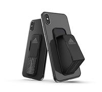 adidas Sports Compatible with iPhone X/XS/XR, Attachable Grip Band - Black Holographic