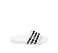 adidas Sportswear Adilette Aqua Sliders, Ftwwht/Cblack/Ftwwht, Size 6, Men Ftwwht/Cblack/Ftwwht