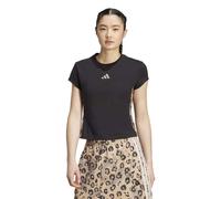 Adidas Sportswear Animal Print 3-stripes Tee Black size S | Shirts Outlet | Women | Black S