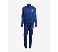 adidas Sportswear Basic 3-Stripes Fleece Tracksuit Dark Blue - XL