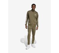 adidas Sportswear Basic 3-Stripes Tricot Tracksuit Green White - S