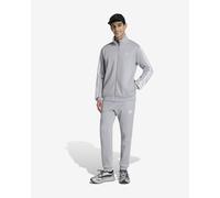 adidas Sportswear Basic 3-Stripes Tricot Tracksuit Grey - XL