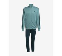 adidas Sportswear Basic French Terry Tracksuit light blue black - XL