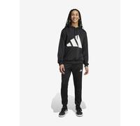 adidas Sportswear Men's Big Logo Hooded Tracksuits, Black, Size Xl, Men Black
