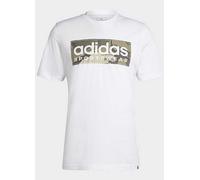 adidas Sportswear Camouflage Print T-Shirt White