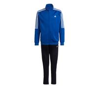 adidas Sportswear Childrens Unisex Sereno Track Suit - Blue & White Recycled Material - Size 15-16Y