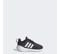 adidas Sportswear Childrens Unisex Swift Run 22 Shoes - Black Textile - Size UK 4 Infant