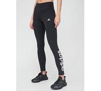adidas Sportswear Essentials Linear Leggings, Black/White, Size Xs, Women Black/White