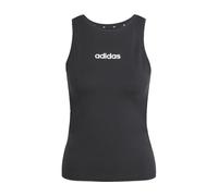 Adidas Sportswear Essentials Linear Slim Cotton Tanktop Women Black