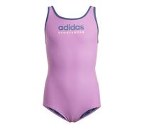 adidas Sportswear Girls U-Back Swimsuit Kids - Purple Recycled Material - Size 13-14Y