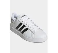 Adidas Mens Grand Court Cloudfoam Comfort Shoes Colour: White, Size: 7.5 UK