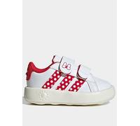 adidas Unisex Baby Disney Minnie Mouse Grand Court Infants Shoes, FTWR White/Pure Ruby/Off White, 6 UK Child