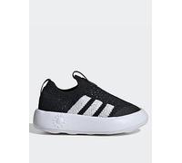 adidas Sportswear Infant Unisex Bubblecomfy Trainers, Core Black White/Core Black, Size 4 Younger Core Black White/Core Black