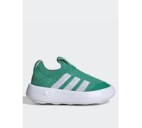 adidas Sportswear Infant Unisex Bubblecomfy Trainers - Green, Green/White/Core Black, Size 4 Younger Green/White/Core Black