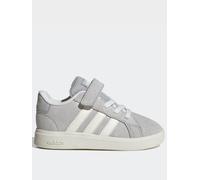 adidas Sportswear Infant Unisex Grand Court 00s Trainers, Grey Two, Size 4 Younger Grey Two