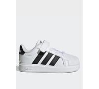 adidas Sportswear Infant Unisex Streettalk, Ftwwht/Cblack/Cblack, Size 5 Younger Ftwwht/Cblack/Cblack