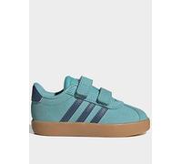 adidas Sportswear Infant Unisex Vl Court 3.0, Minton/Prloin/Silvmt, Size 7 Younger Minton/Prloin/Silvmt