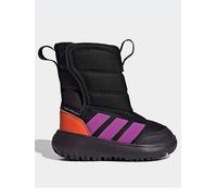 adidas Infant Winterplay Hi Boots Core Black/Purple Blast/Impact Orange 7K