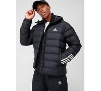 adidas Sportswear Itavic 3-Stripes Midweight Hooded Jacket, Black, Size Xl, Men Black