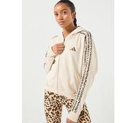 Girl hoodie adidas Este Intégral Seasonals Animal Beige 11/12 ans