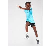 adidas Sportswear Junior Boys Essentials Climacool Shorts - Black, Black/White, Size 11-12 Years Black/White