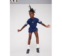 adidas Sportswear Junior Boys Essentials Climacool Shorts, Dark Blue/White, Size 7-8 Years Dark Blue/White