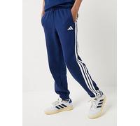adidas Unisex Kids Essentials 3 Stripes Pants, Dark Blue/White, 7-8 Years