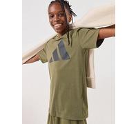 adidas Sportswear Junior Boys Essentials T-Shirt, Green, Size 11-12 Years Green