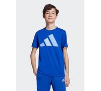 adidas - Kid's Bold Tee 160 - T-shirt size 128, blue