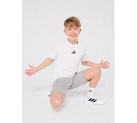 adidas Sportswear Junior Boys Essentials T-Shirt - White, White/Black, Size 9-10 Years White/Black