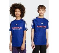 adidas Sportswear Junior Boys House Of Trio T-Shirt- Black, Blue, Size 9-10 Years Blue