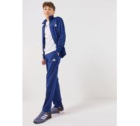 adidas Sportswear Junior Boys Tricot Tracksuit-blue, Dark Blue/White, Size 7-8 Years Dark Blue/White
