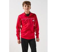 adidas Sportswear Junior Boys Tricot Tracksuit-red, Pure Ruby/White, Size 9-10 Years Pure Ruby/White