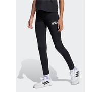 adidas Girl's ESSENTIALS LEGGINGS, black/white, 11-12 Years