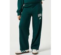 adidas Sportswear Junior Girls Wide Leg Sweat Pants, Green, Size 13-14 Years Green