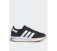 adidas Sportswear Junior Run 70s 2.0 Trainers - Black/white, Core Black/Ftwr White/Gum 3, Size 4 Older Core Black/Ftwr White/Gum