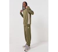 adidas Sportswear Junior Unisex Color Block Tracksuit, Green, Size 7-8 Years Green