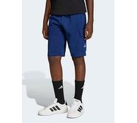 adidas Unisex Kids Essentials Cargo Shorts, Dark Blue/White, 13-14 Years