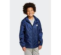 adidas Sportswear Junior Unisex Rain Jacket, Blue, Size 5-6 Years Blue