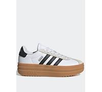 adidas Unisex Kids VL Court Bold Shoes Junior, Cloud White/Core Black/Gum, 4 UK