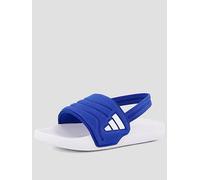 adidas Sportswear Kids Boys Adilette Estrap 2.0 Sandals, Team Royal Blue, Size 2 Older Team Royal Blue