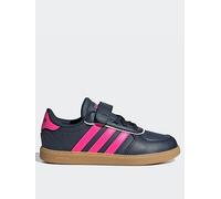 adidas Sportswear Kid's Breaknet Sleek El C Trainers - Midnight Pink, Multi, Size 12 Younger Print