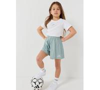 adidas Sportswear Kids Girls Seasonals Glam Short Set, White/Silvmt, Size 2-3 Years White/Silvmt